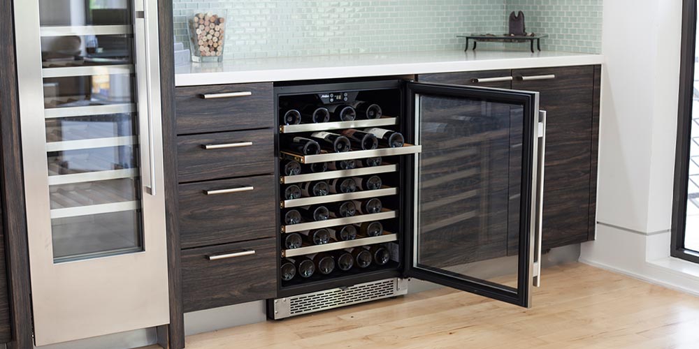 How to maintain a two-temperature wine cooler